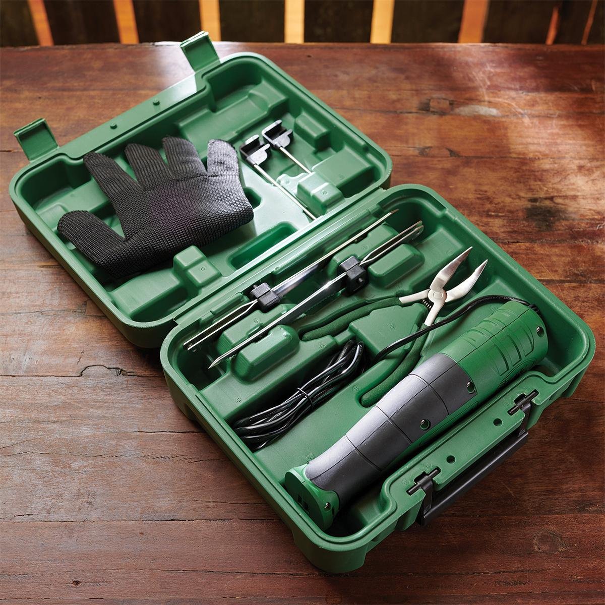 Buy LEM Products Model 1475 Silver Skin Knife Kit Electric 120 Watts 6 Feet online