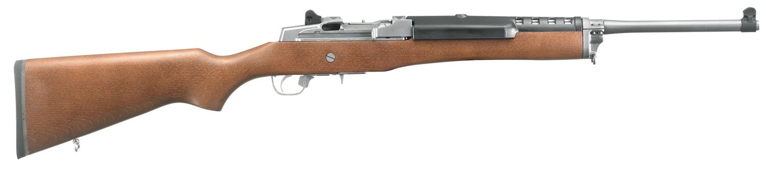 Ruger Mini-14 Ranch 5.56 NATO 18.5 in Satin Stainless Steel 5 Round