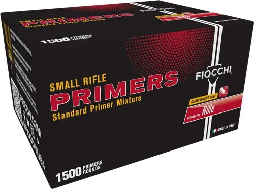 FIOCCHI PRIMERS SMALL RIFLE 12000 PACK - FIOCCHI
