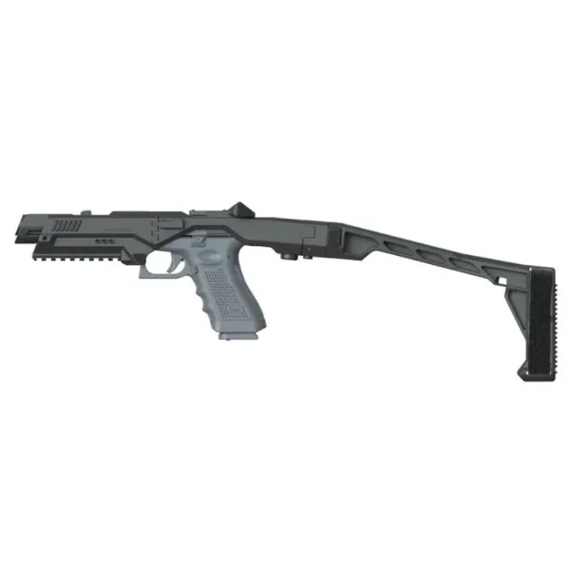 2nd Amendment 1791 LLC Nano Roni Glock 17/19/45 SBR Stock Black - RONI