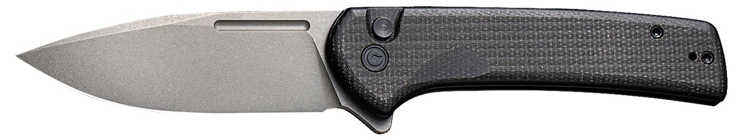 Civivi C21006-1 Conspirator 3.48" Nitro-V Blade, Black Micarta Handle - CIVIVI