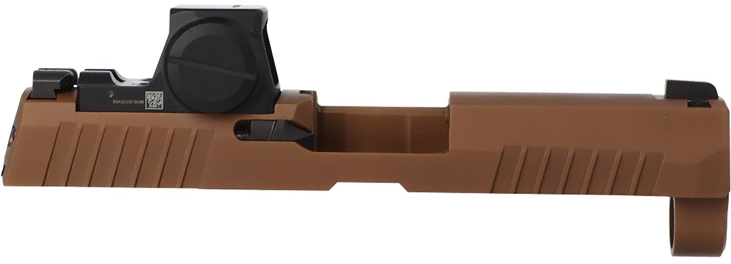 Sig SAUER P320 Carry/Compact 9mm 3.9in Coyote Brwn Slide Assembly (8901569) - Sig Sauer - P320
