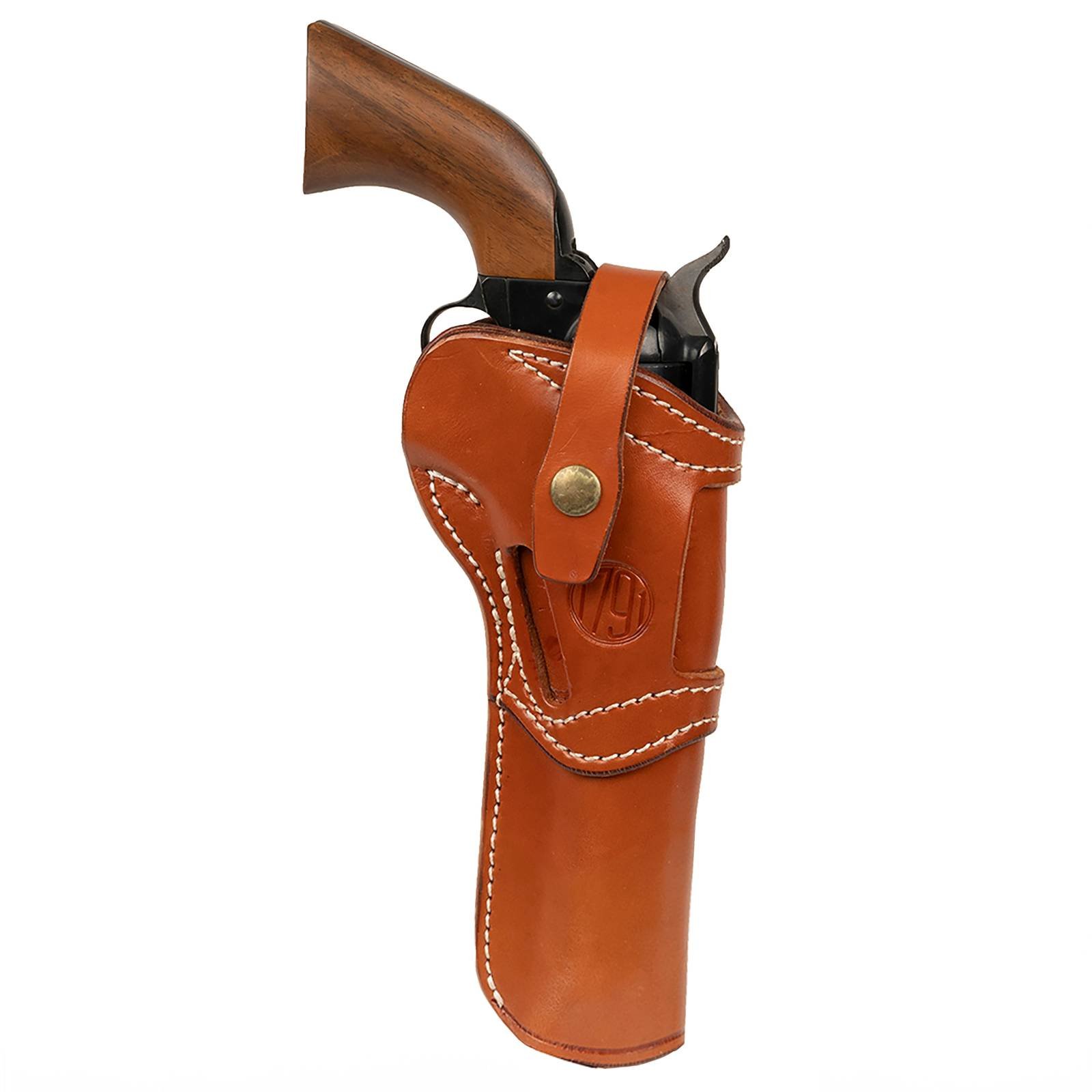 1791 Gunleather SA-RVH-6.5-CBR-A Revolver Holster Brown Ambidextrous 6.5 - 1791 Gunleather - CLASSIC BROWN