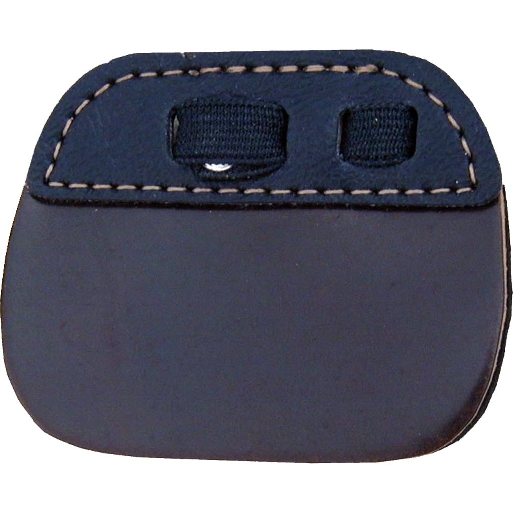 Bateman Bubba 3 Finger Cordovan Tab Medium Rubber Back RH | Laser Engraved Aluminum Overlay | Adjustable Strap