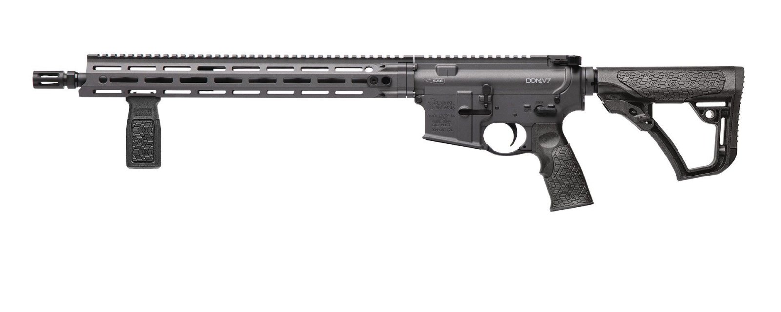 Daniel Defense 02-128-10093-067 DDM4 V7 16" Rifle 223/5.56 Cobalt Cerakote