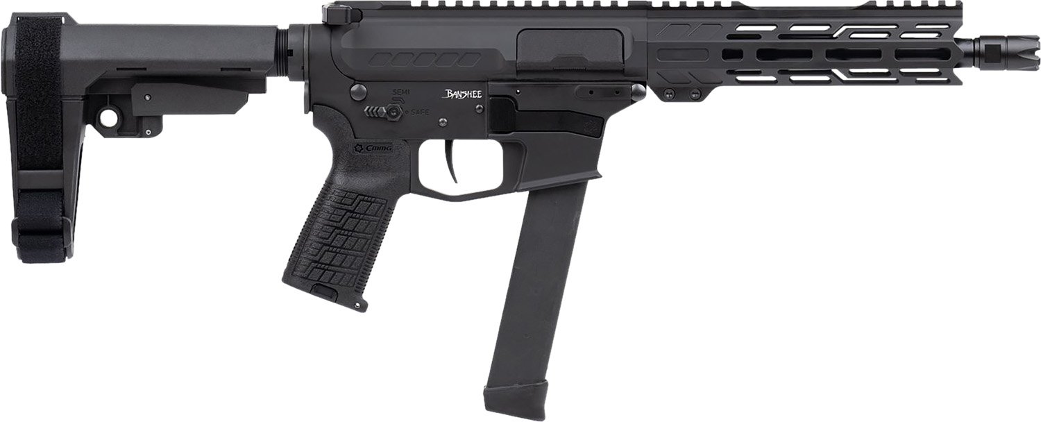 CMMG 99A520F-AB Banshee MKGS 9mm 8" 33+1 Polymer 5.2 lbs AR Pistol - CMMG - 9mm