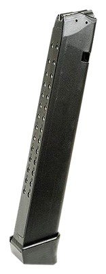 SGM Tactical SGMT9G33R Glock 9mm 33-Round Polymer Magazine Black