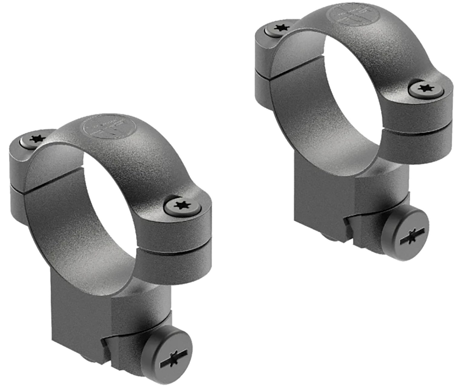 Leupold Ruger #1 77/22 30mm High Matte Black Scope Ring Set 51039