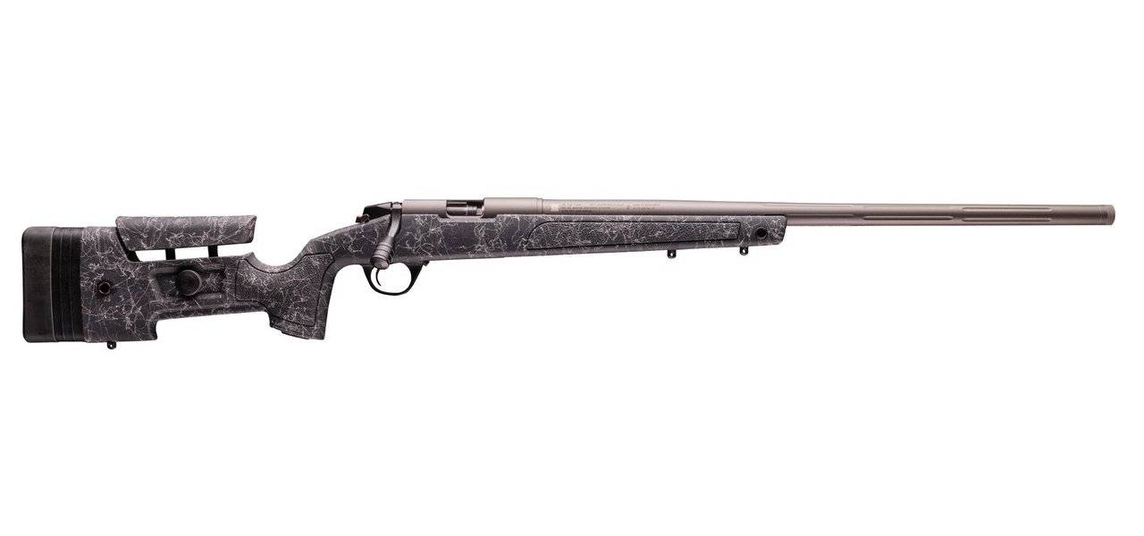 CVA Endura LRH Muzzleloader Rifle .45 Cal Single Shot 26 Threaded Barrel Black with Tungsten Web - CVA - .45 Caliber