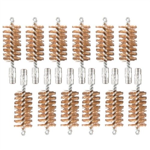 Brownells Double-Tuff Bronze Shotgun Brush 12 Gauge 12 Pack