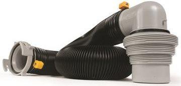 CAMCO EASYSLIP RV Sewer Kit 10' HTS Hose & 4-in-1 Adapters