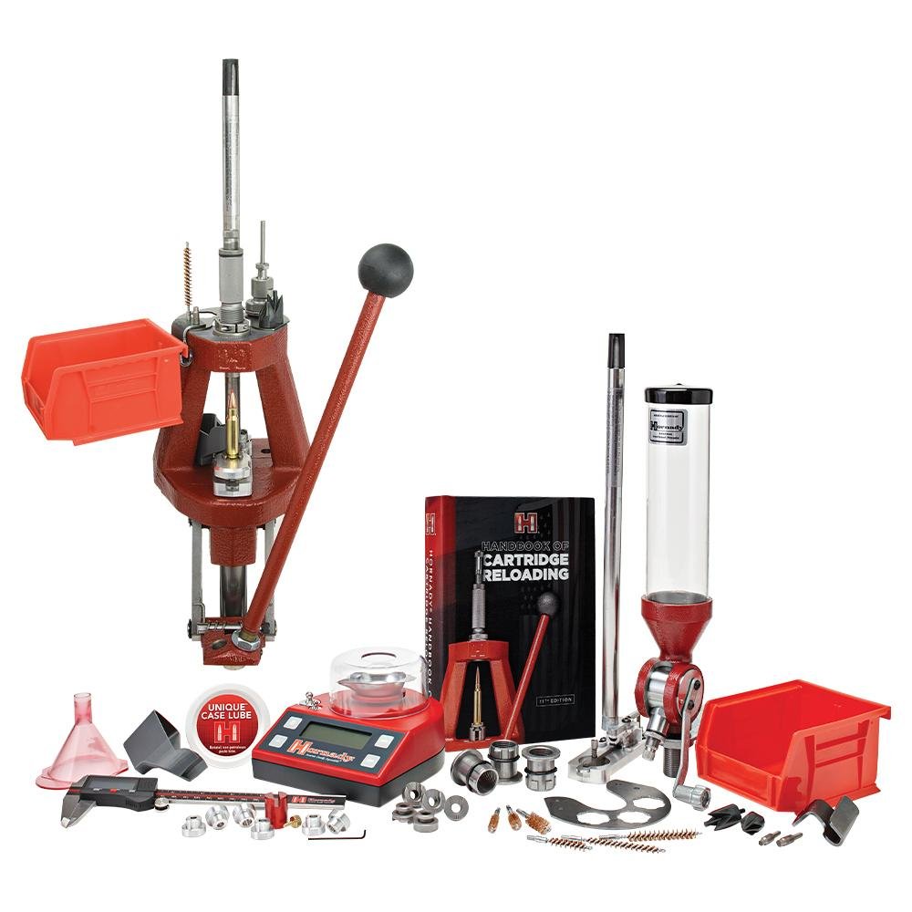 Hornady Lock-N-Load Iron Press Kit Cast Iron Single Stage 1.125 in Ram - Horn Hunter - CAST IRON