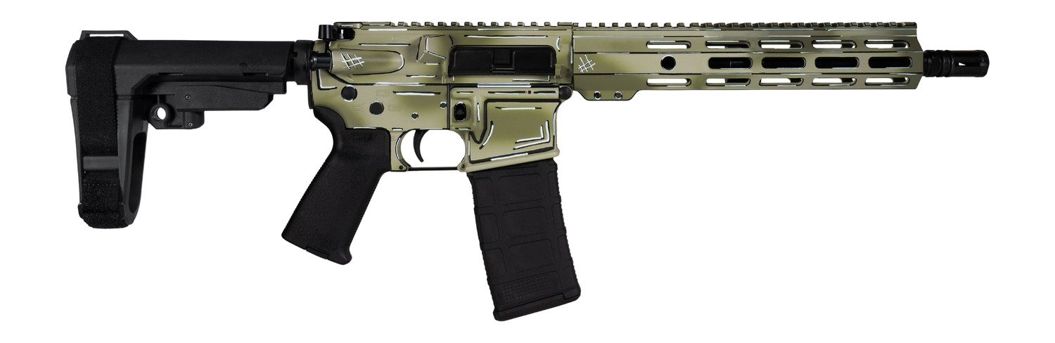 SHARK COAST SCC07107ANOD-P ANIME 15 OD AR PISTOL