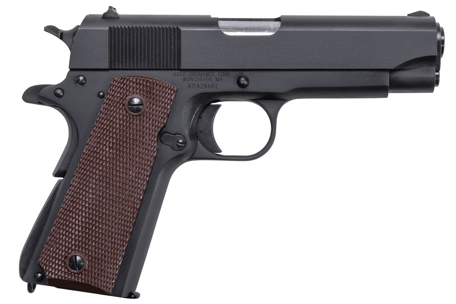 Auto-Ordnance 1911Bkoc 1911 A1 Commander 45 ACP 71 4.25 Matte Black... - Auto-Ordnance - 45 ACP