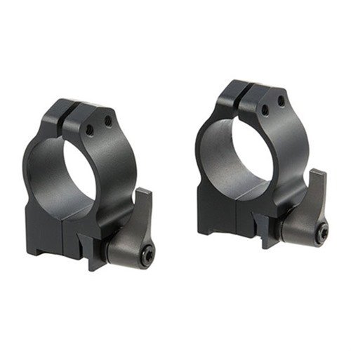 Warne 14R7LM Maxima Steel Rings 30mm Ruger M77 Hawkeye QD Medium Matte - Warne