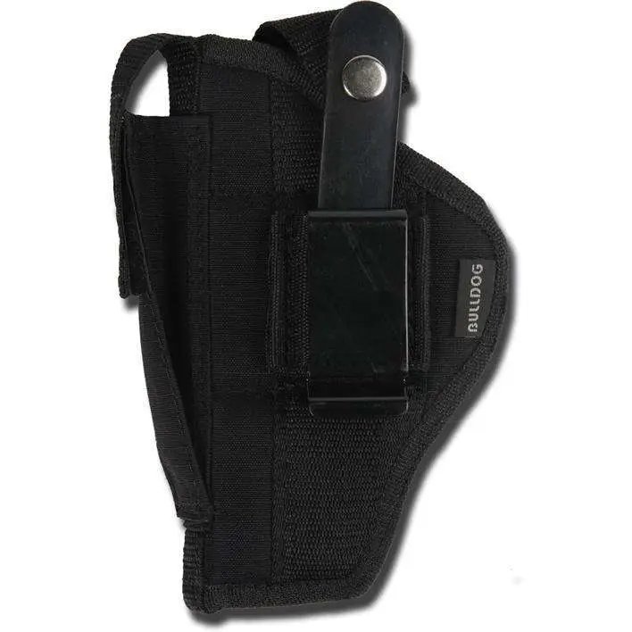Bulldog FSN1 Extreme OWB Holster Black Nylon Ambidextrous Belt Clip - Bulldog - BLACK