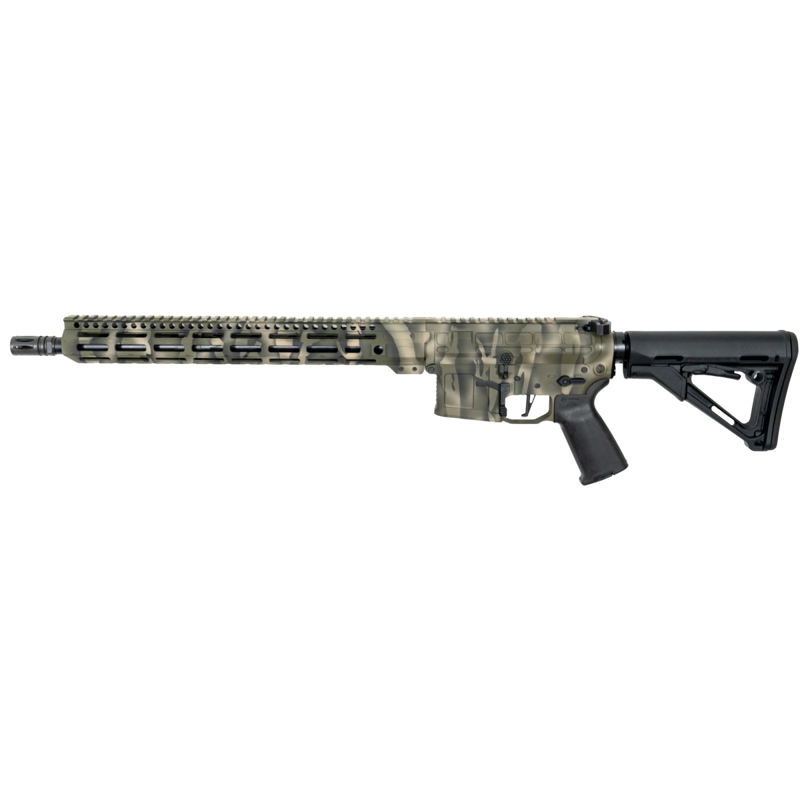 San Tan Tactical STT-15 STT15-R-556-16-TIGS 556NATO 16" Tiger Stripe Rifle