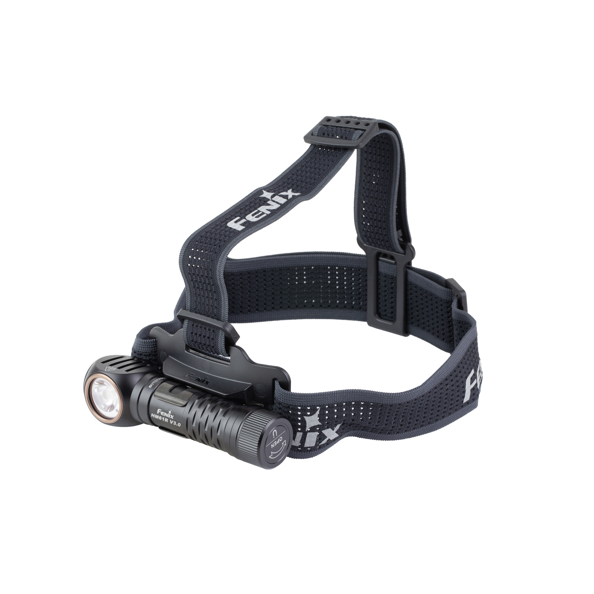 FENIX HM61R V3 Headlamp White LED 1800 Lumens Matte Finish Black Includes