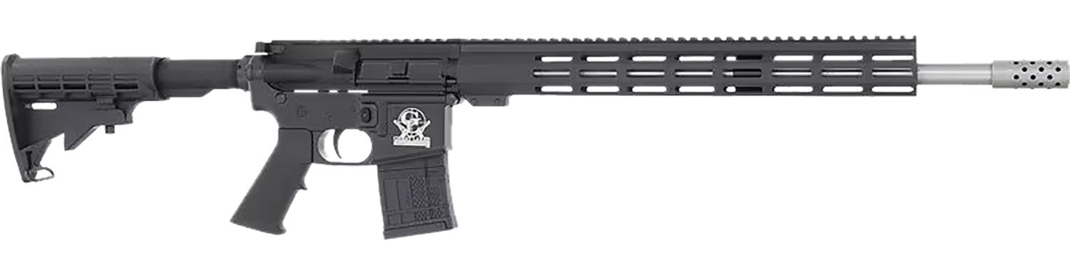 GLFA GL15450SSBLK AR-15 .450 Bushmaster, 18-Inch Stainless Steel Barrel, 5-Round Capacity, Milspec Trigger, Aluminum Frame - Great Lakes Firearms - .450 BUSHMASTER