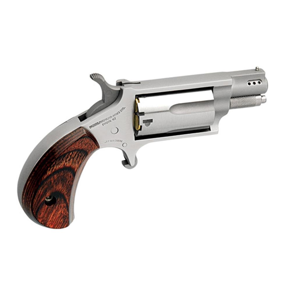 NAA 22MSCP Mini-Revolver Combo 22 LR/22 WMR 5 Shot... - NAA - 22 LR | 22 Magnum