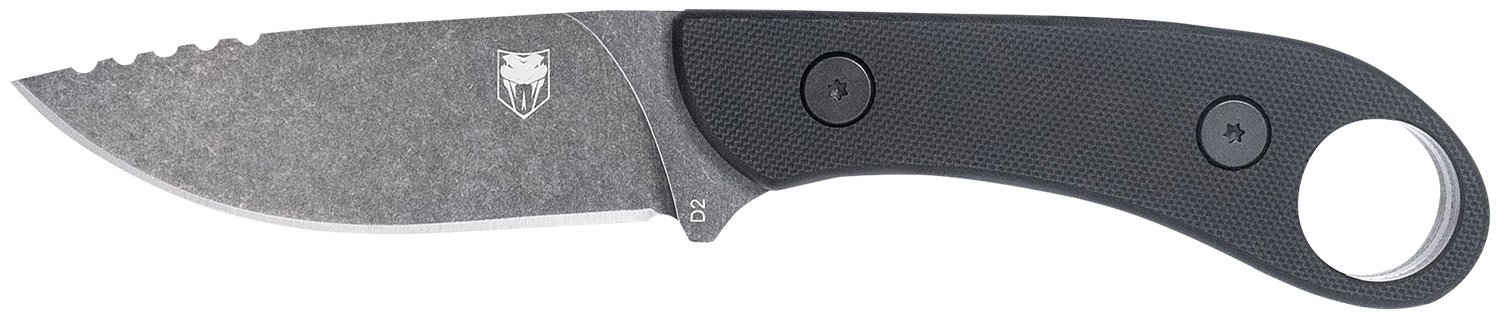 Buy CobraTec Knives SD2DNSBLKGEN2 Skinner Gen II 3.50" Folding Plain... online