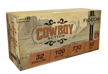Fiocchi 32LA 100gr LWC .32 S&W Long Ammo - Fiocchi - LEAD WADCUTTER