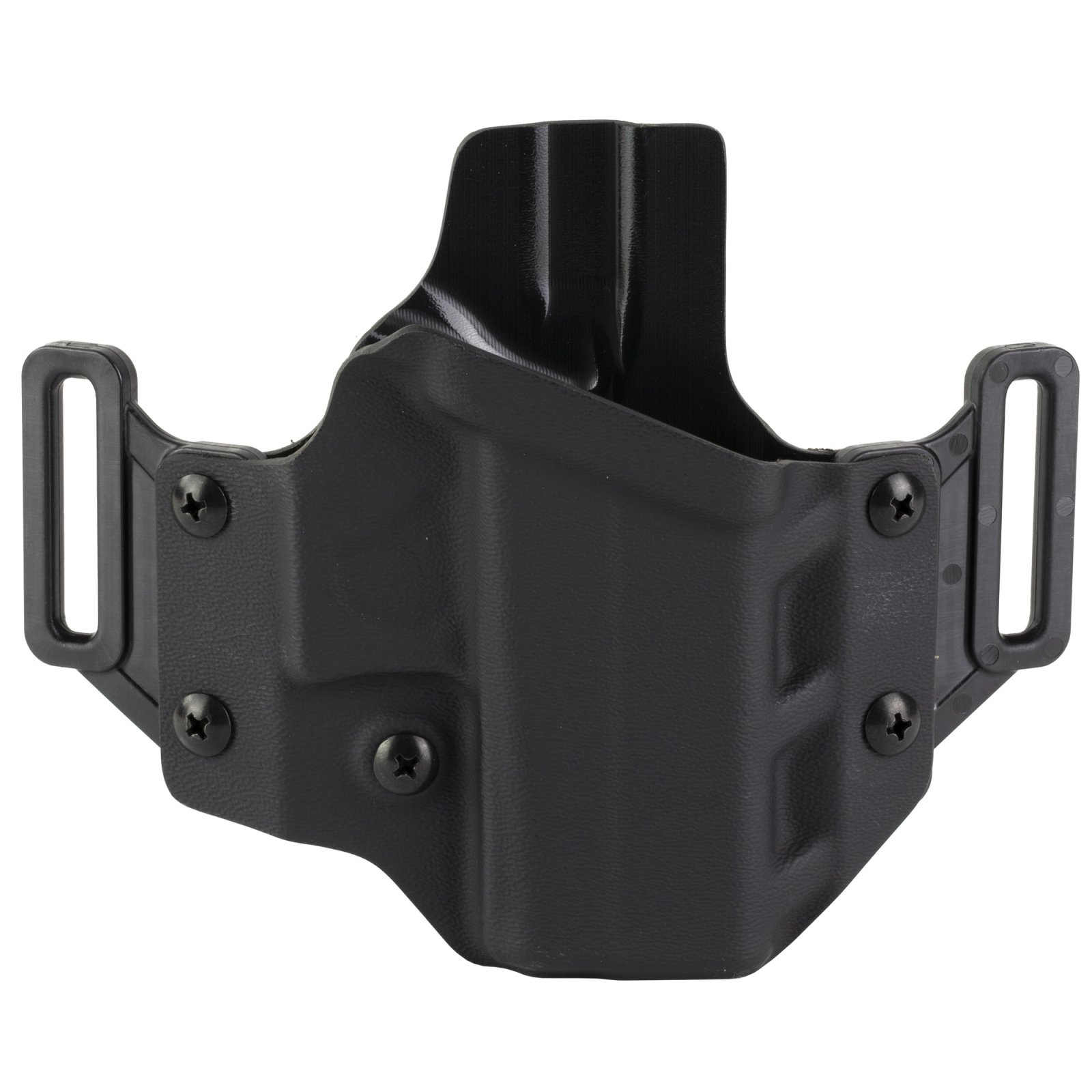 Crucial Concealment 1002 Covert OWB Holster, Kydex, Right Hand, Black