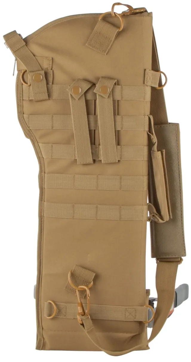 NcStar CVRSCB2919T VISM Rifle Scabbard Tan MOLLE D-Rings 22"-29" - NcSTAR