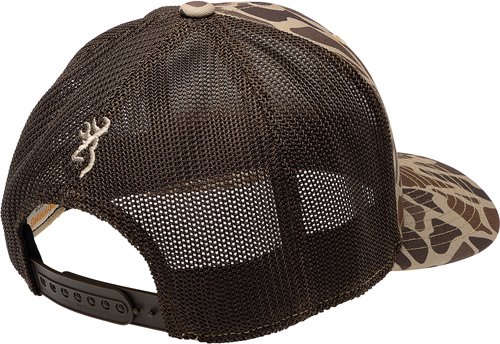 Browning CAP FLASHBACK 110MESH BACK REC PATCH TAN CAMO