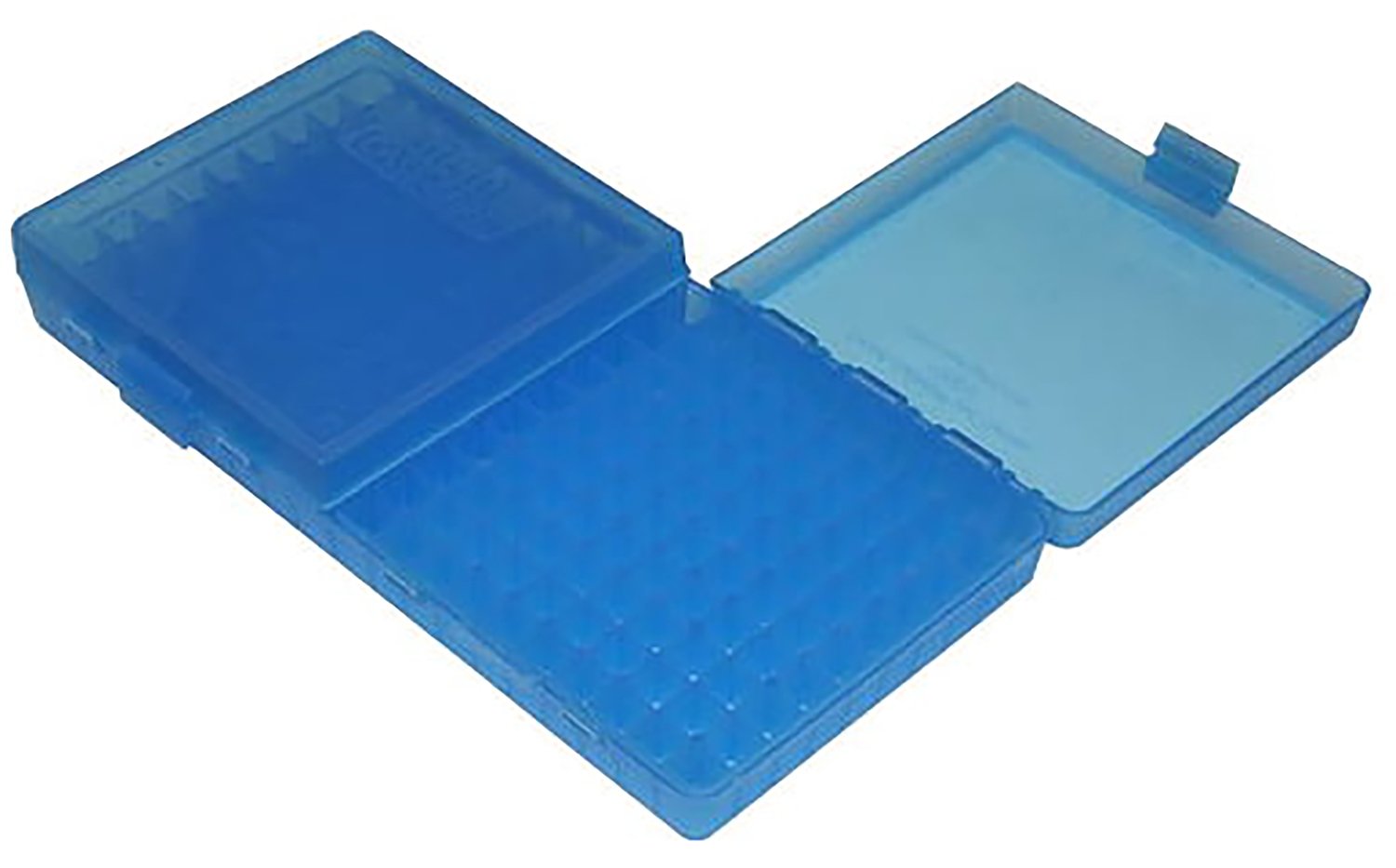 Buy MTM Case-Gard P2004524 200 Rounds Clear Blue Polypropylene Ammo Box online