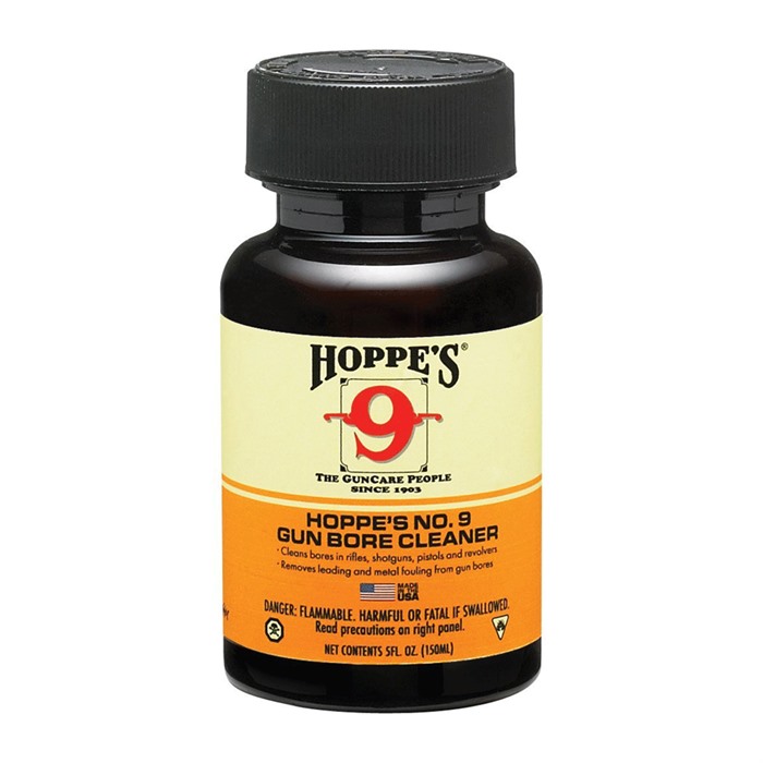 Hoppes No. 9 Gun Bore Cleaner 5 oz. Bottle - Effective and Easy to Use
