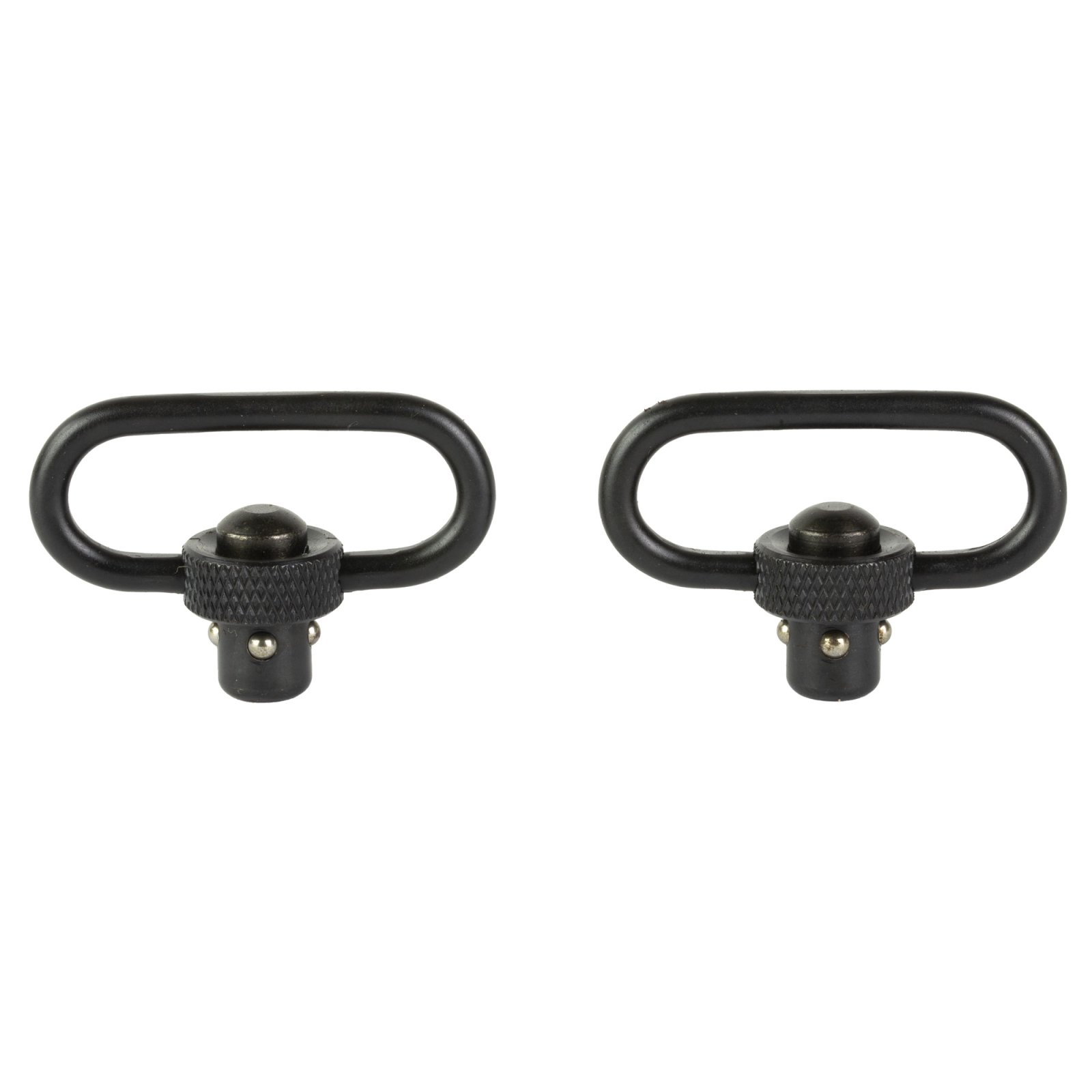 Allen 14516 Quick Detach Swivel Set 1.25" Push Button Black Steel