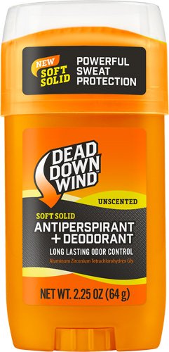Dead Down Wind 1233 Antiperspirant Deodorant Soft Solid Stick 2.25oz