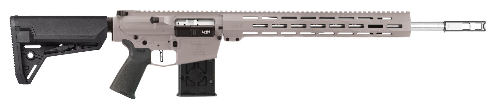 Alex Pro RI252G 22-250 22In MLOK Tactical Bolt Action