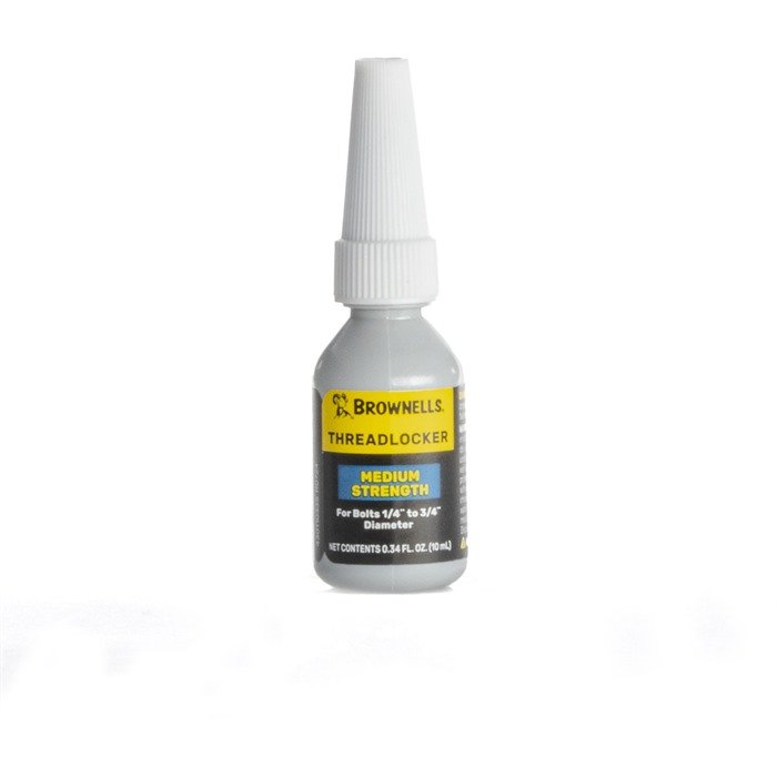 Brownells Medium Strength Blue Threadlocker 10ML Bottle