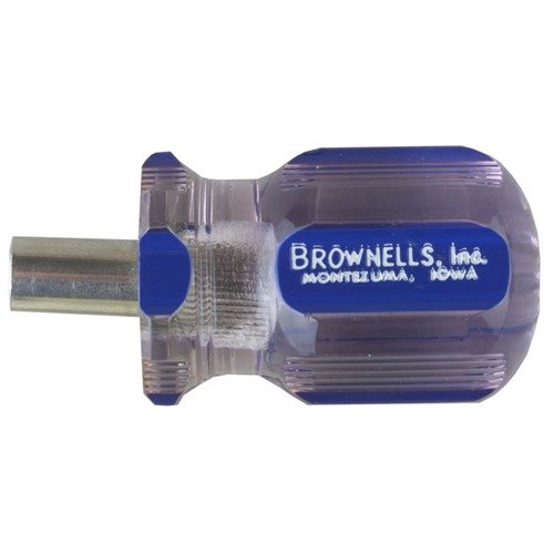 Brownells Magna-Tip Stubby Handle Blue - Brownells