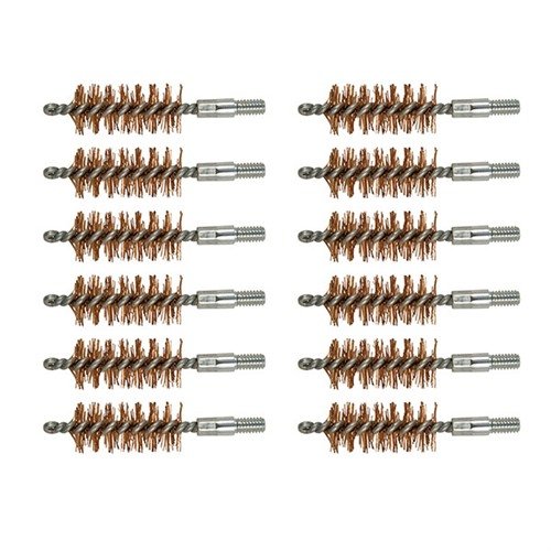 Buy Brownells Double-Tuff Bronze Pistol Brush 475-480 Caliber 12 Pack online