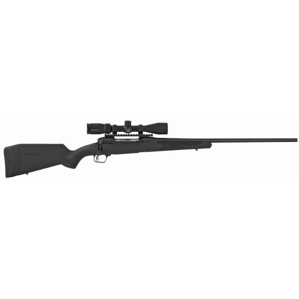 Savage Arms 57314 110 Apex Hunter XP 7mm Rem Mag 3+1 24" Matte Black Metal Synthetic Stock Vortex Crossfire II 3-9x40mm Scope