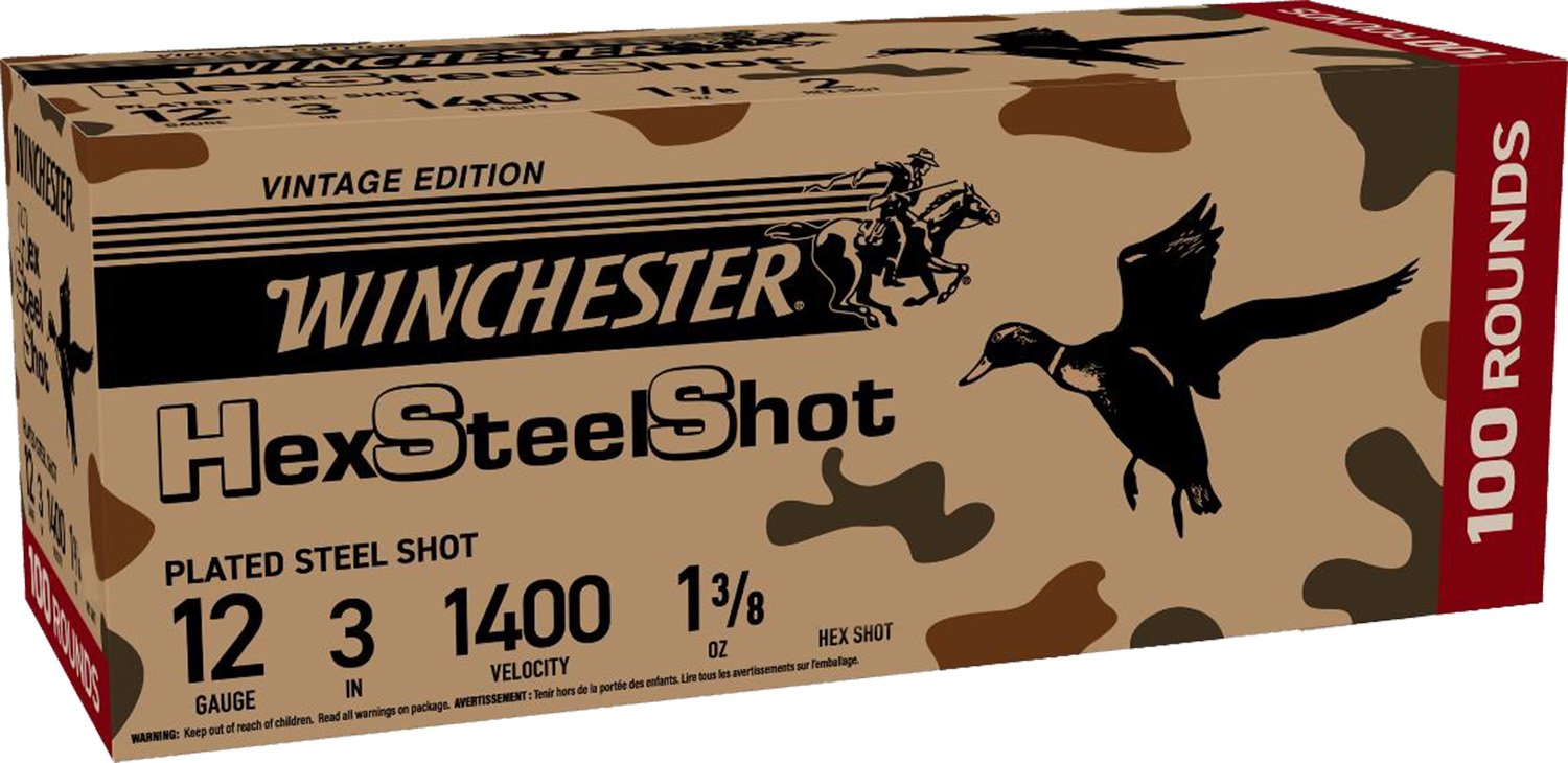 Winchester WIN 12G STLHEX 3-1.375-BB 100R 12 Gauge .000