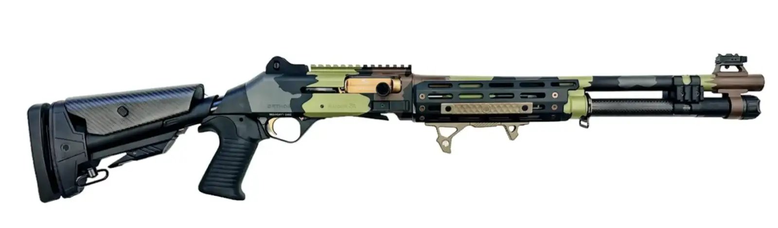 ORTHOS RAIDER S4 COMPETITION SGA 12GA 18.5 IN PORTED BBL MLOK HIGHLAND ELITE ADJ STOCK BENELLI CHOKE