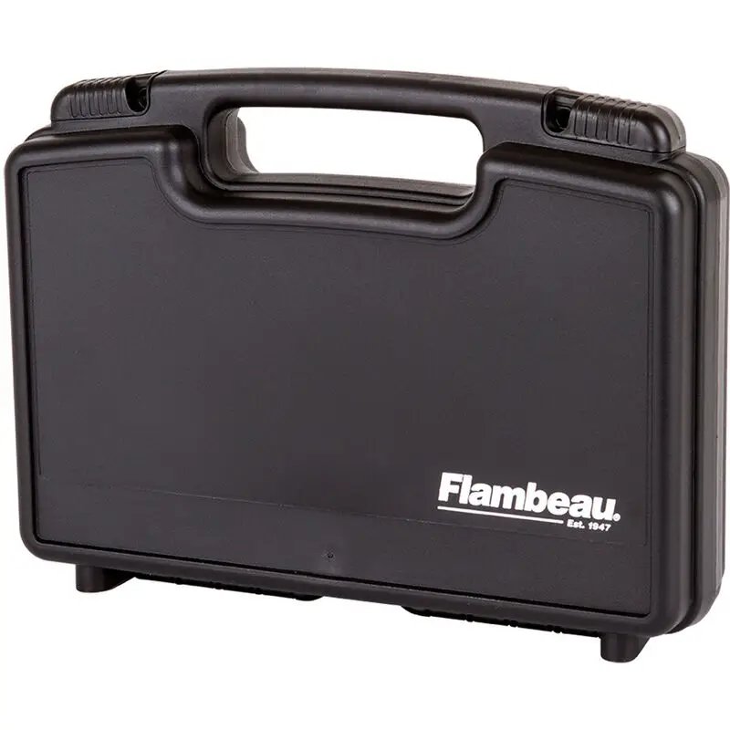 Flambeau 6450SC Safe Shot Pistol Pack Case Black Polymer 13.37"x7.25"x3" - FLAM - BLACK
