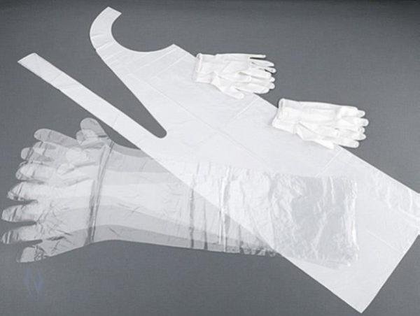 Buy HME GCK Game Cleaning Kit Gloves Apron Plastic Bag 5-Piece online