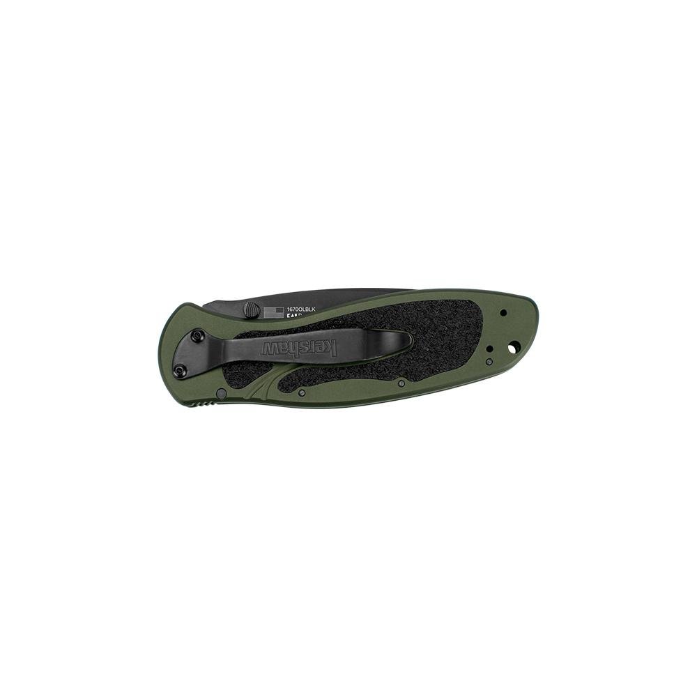Kershaw 1670OLBLK Blur Olive/Black Knife Stainless Steel Blade