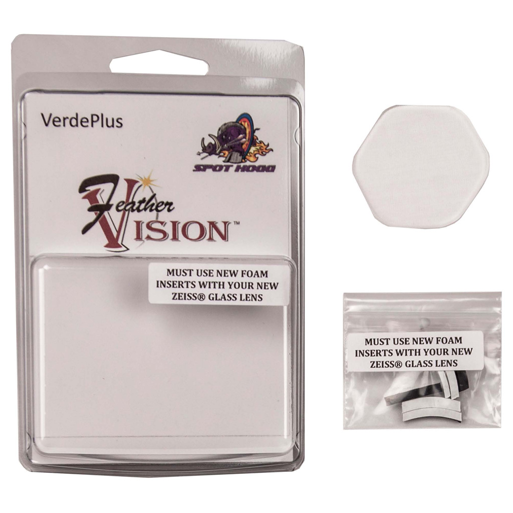 Feather Vision FV-FL-1040CL-C Verde Plus Lens Spot Hogg Large Guard 4X
