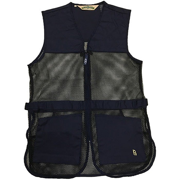 BOB ALLEN FULL MESH DUAL PAD SHOOTING VEST NAVY 4XL