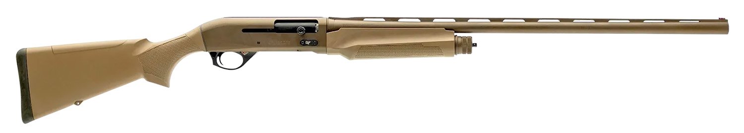GForce Arms GFONE1228MF 12GA Shotgun, 28" Barrel, FDE, Fiber Optic Sight - GForce Arms - 12 GAUGE