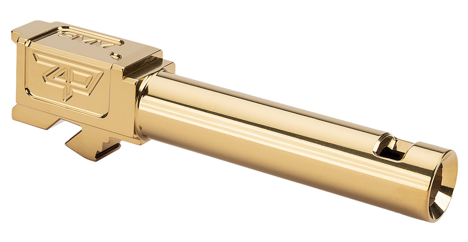 Zaffiri Precision ZP.19G5BCPG Glock 19 Gen 5 Gold 416R Stainless Steel Slide - Zaffiri Precision - 3.89"