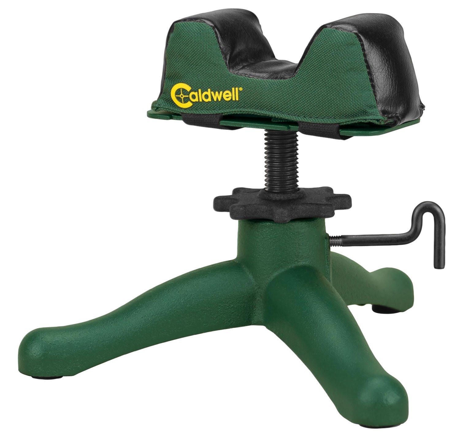 Caldwell Rock Jr. Shooting Rest 323225 Cast Iron 5 lbs Adjustable Height - Caldwell - MEDIUM VARMINT FRONT BAG