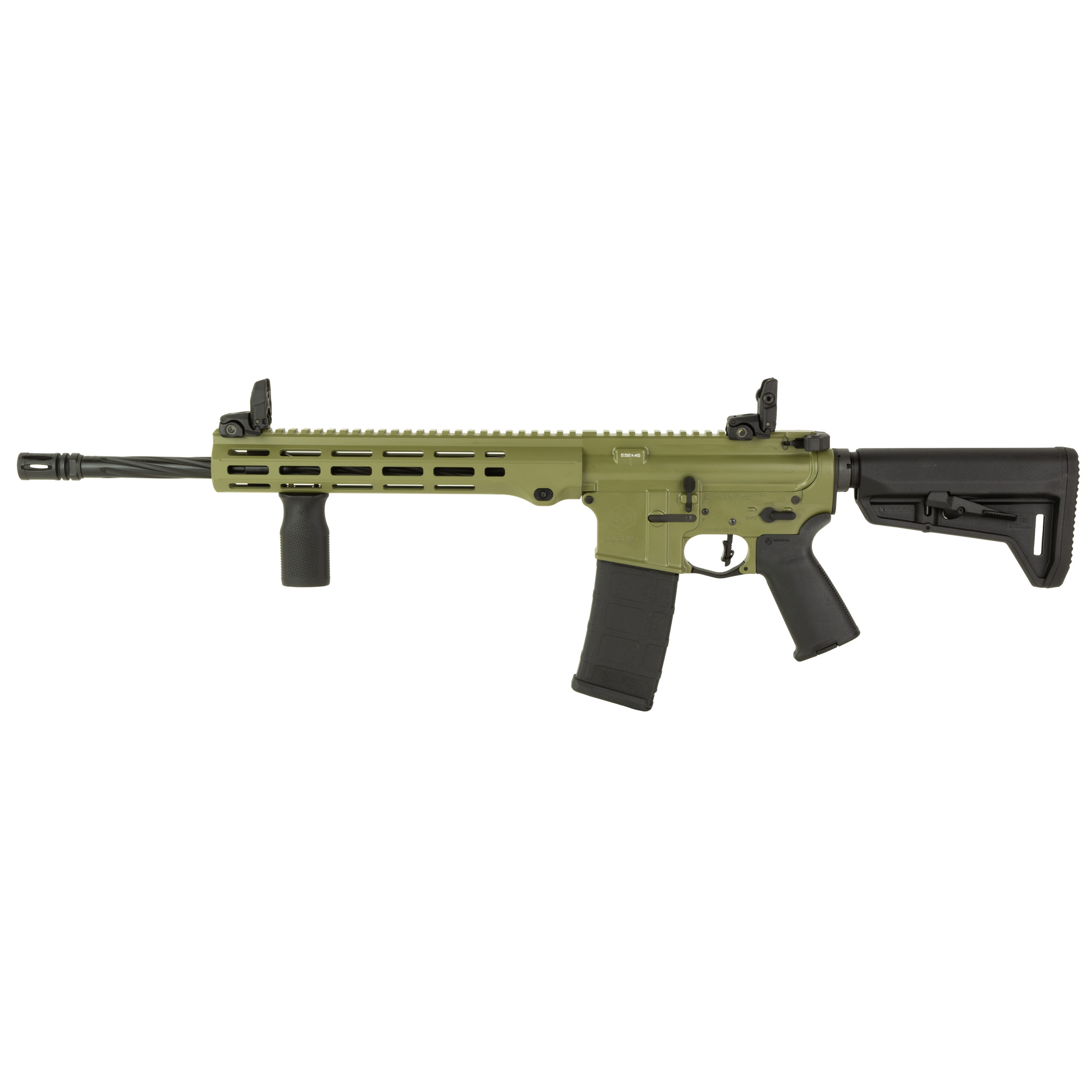 Maxim Defense MXM49736 MD15 5.56 NATO 16" Bazooka Green M-LOK Rifle