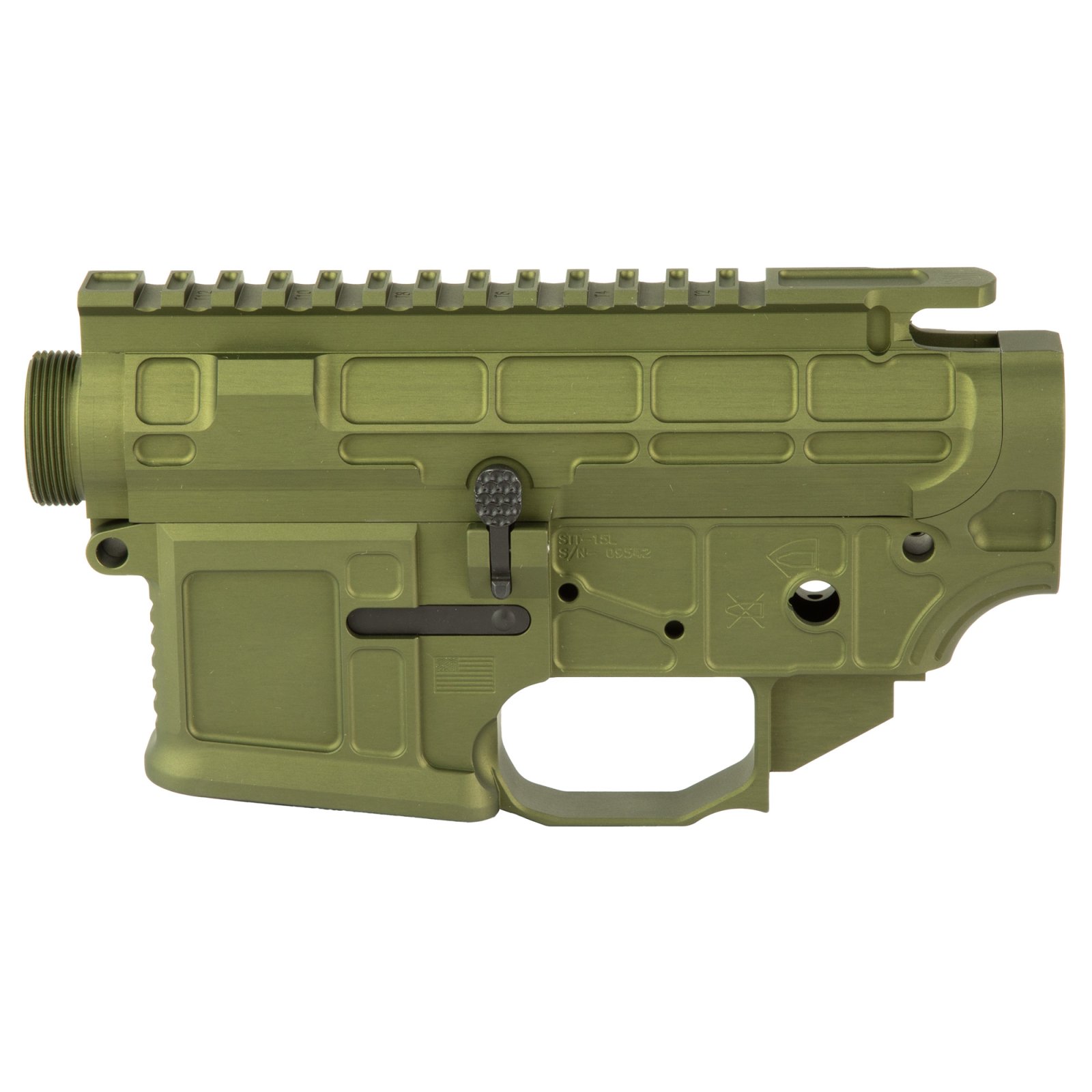 San Tan Tactical STT-15L Receiver Set, Multi Caliber, Anodized OD Green